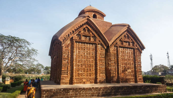 A Mesmerizing temple located in Bishnupur 