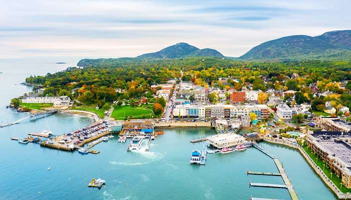 La belle vue de Bar Harbor