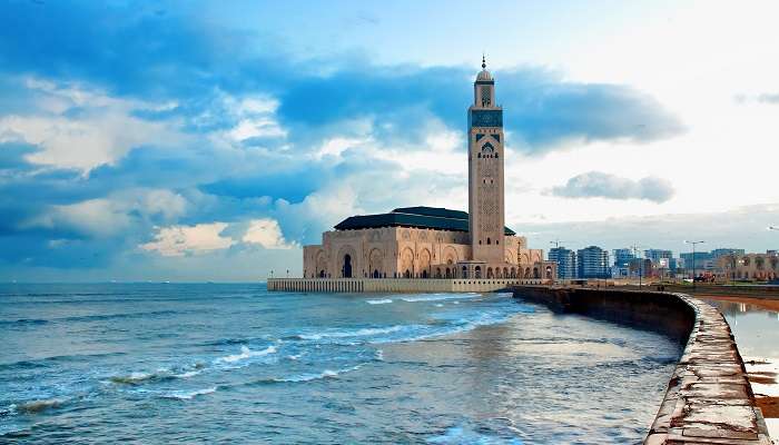 La belle plage de Maroc