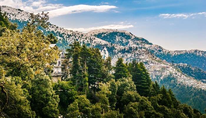 La vue incroyable de Dalhousie 