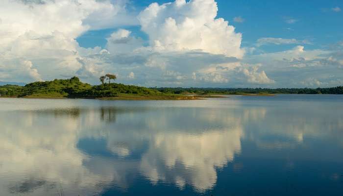 A photo taken on the outskirts of Silchar town, where Dolu Lake is one of the must-visit tourist places in Silchar