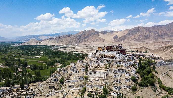 Thiksey Monastery in Leh