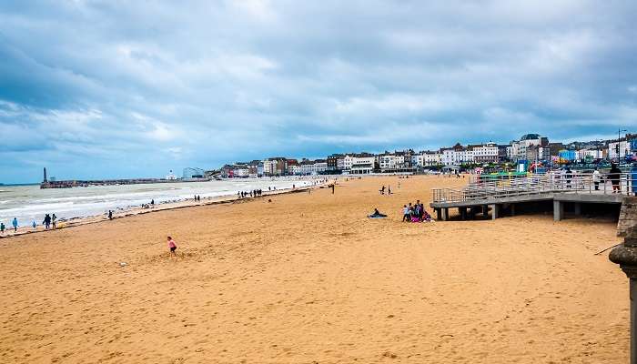 A mystical view of the Margate Beach