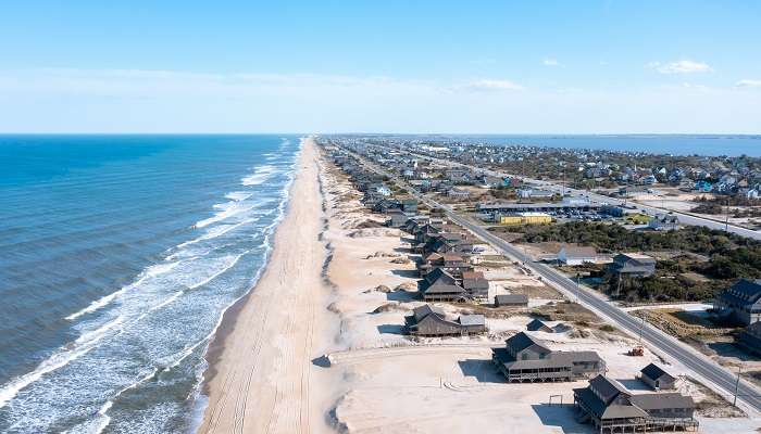 Explorez la scénique vue de Nags Head