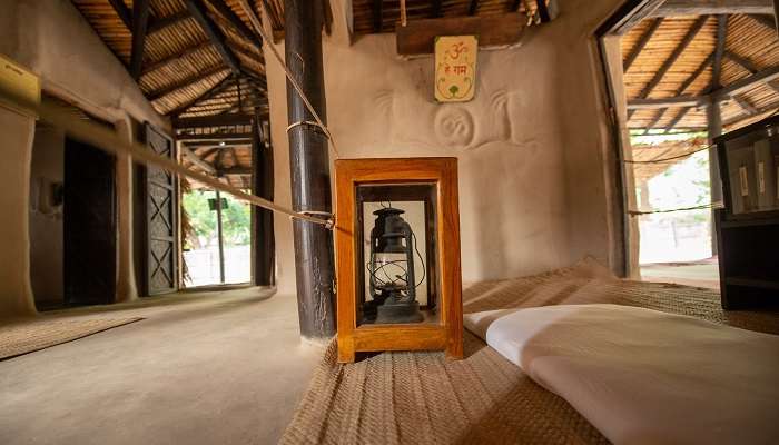 interiors of the Paramdham Ashram, one of the best places to visit in Wardha 