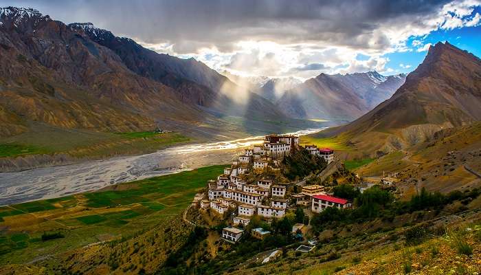 Monastère clé de la vallée du Spiti, c'est l'un des meilleur lieux à visiter en Inde en été