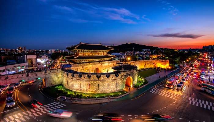 Suwon est l'un des meilleure lieux à visiter en Corée du Sud 