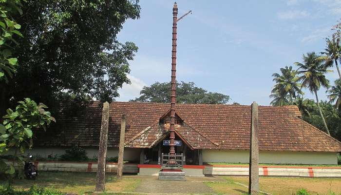 A tranquil temple dedicated to Lord Vishnu. 