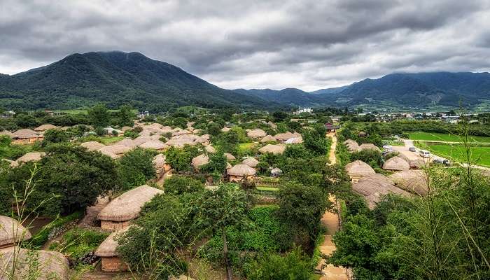 La village folklorique de Naganeupseong est l'un des meilleur lieux à visiter en Corée du Sud