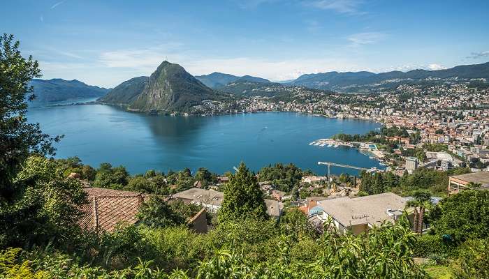 Lugano est l'un des meilleur lieux à visiter en Suisse en hiver