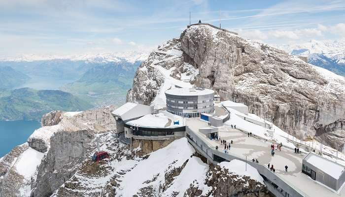 Explorez la Mt. Pilatus, c'est l'un des meilleur lieux à visiter en Suisse en hiver 