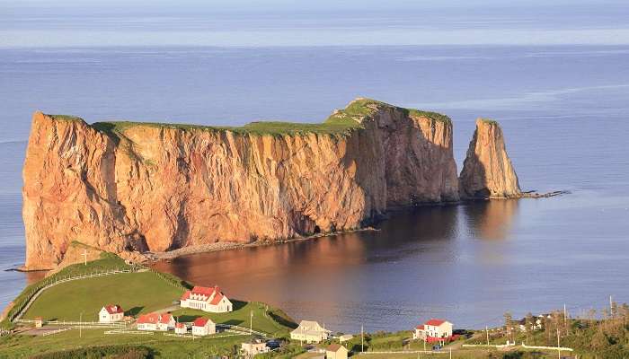 La vue magnifique de Perce Rock