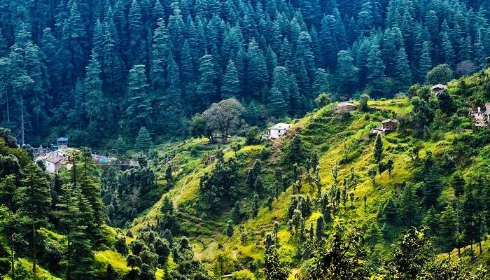 La belle vue de Ranikhet, c'est l'un des meilleur lieux à visiter près de Chandigarh