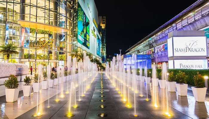 Siam paragon Mall, c'est l'une des meilleur endroits pour faire du shopping 