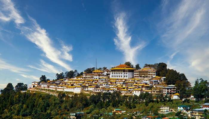 La monastère de Tawang, c'est l'une des meilleur lieux à visiter en mars en Inde 