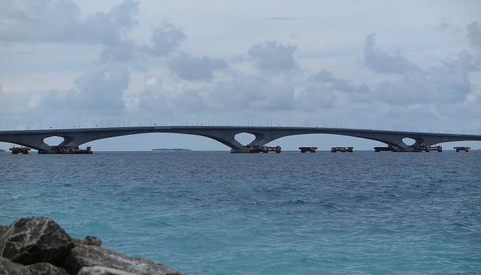 Pont de l'amitié entre la Chine et les Maldives, c'est l'une des meilleur lieux à visiter aux Maldives