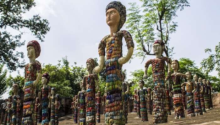 La vue de Rock Garden Chandigarh, c'est une meilleur escapades de week-end au départ de Gurgaon