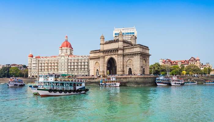 La vue de Gateway of India, C’est l’une meilleurs endroits à visiter en février en Inde