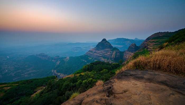 Une belle vue sur Tiger Point, Lonavala