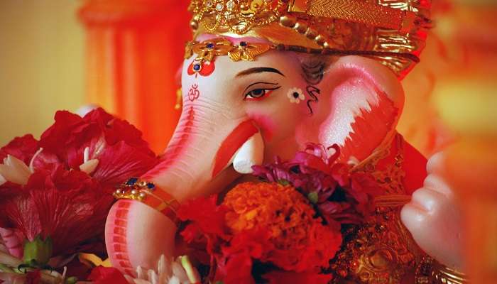 A spectacular view of Ganesh temple, one of the amazing Hindu temples in New York