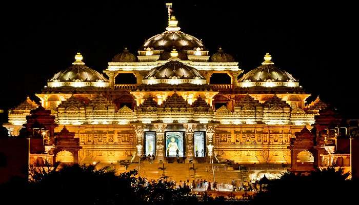 A mesmerising view of Swaminarayan Akshardham