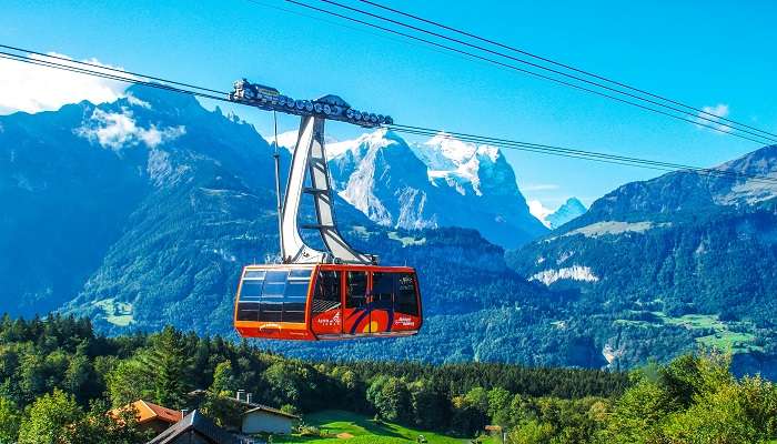 Téléphériques et trains à crémaillère, Suisse