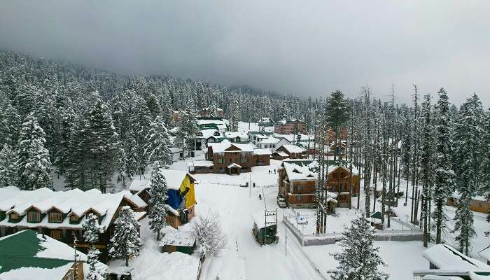 A wonderful view of The Vintage Gulmarg in kashmir