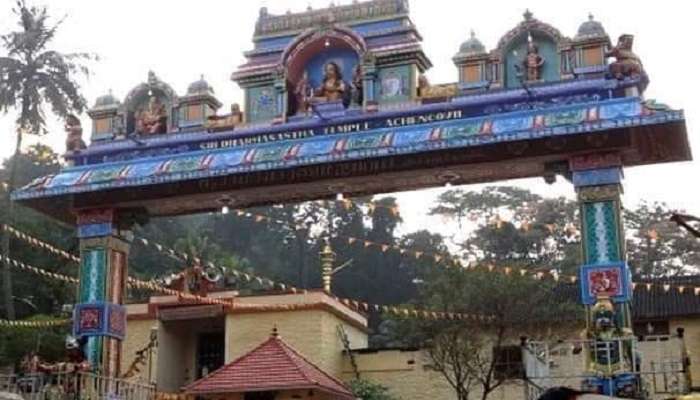 Clear skies and winter weather are perfect for visiting this Temple