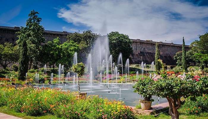 The Brindavan Garden, Places To Visit Near Mysore Within 100 Kms