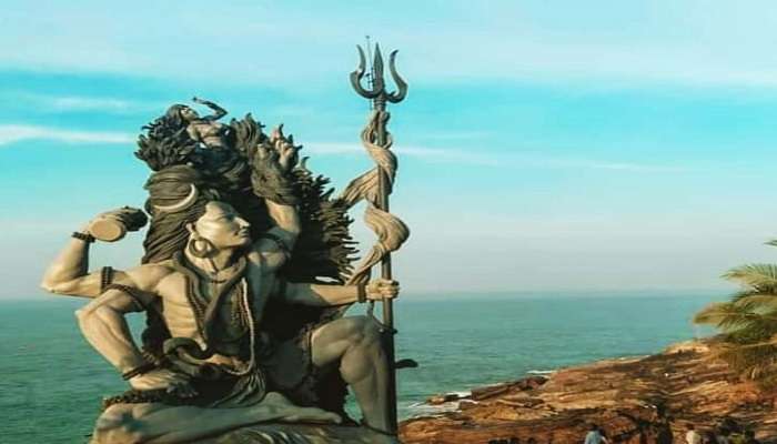 The captivating vista of Kovalam Shiva Temple.