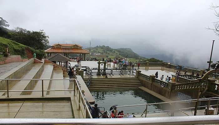 The Talakaveri Temple in Karnataka is one of the best places to visit