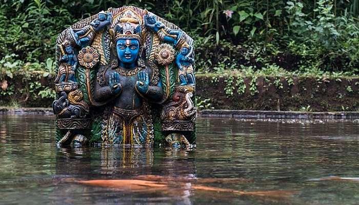 Lord Vishnu In Thirumullavaram Temple 