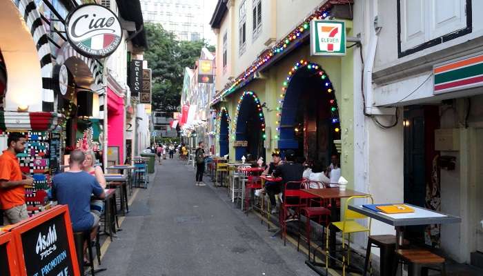 Les gens en Haji Lane