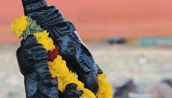 The Mahaganapati Temple has an interesting history