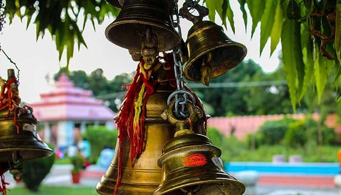 You can reach the temple via air, train and road.