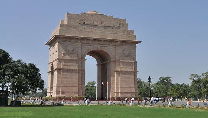 India Gate, places to visit in winter in India