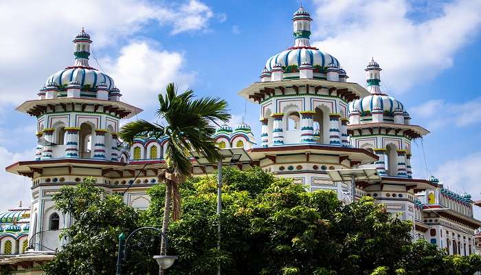 A stunning view of Janakpur Dham