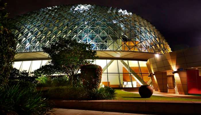 Jardin sur le toit de l'Esplanade, C’est l’une des meilleurs endroits à visiter à Singapour pour une lune de miel