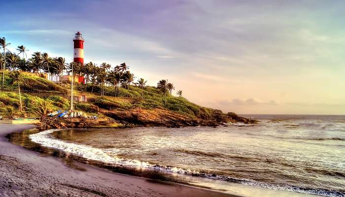 A spectacular view of Kovalam