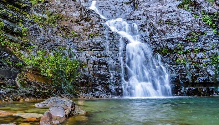 A spectacular view of Monkey Falls