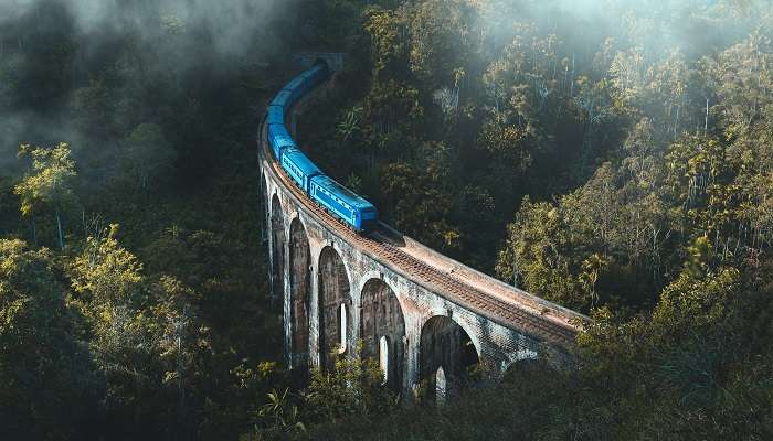 Its majestic appearance makes the Nine Arches Bridge a tourist favourite spot for photos 