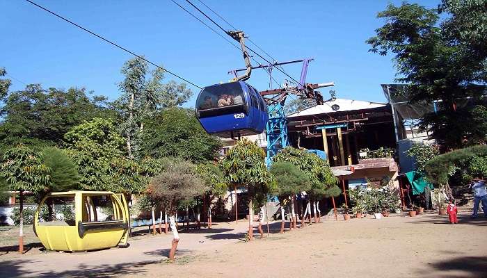 Enchanting view of lush greenery at Pavagadh, the must-explore place while trekking near Ahmedabad. 