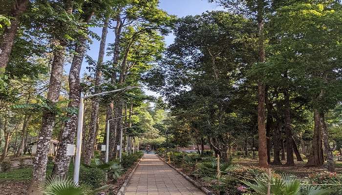 Unwind at Pazhassi Park, a famous destination around Thirunelli Temple Kerala.