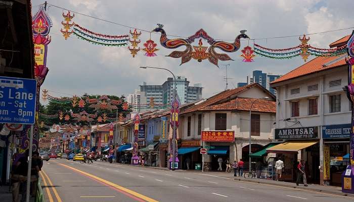 La belle rude de Petite Inde, Singapore, C’est l’une des meilleurs attractions touristiques de Singapour