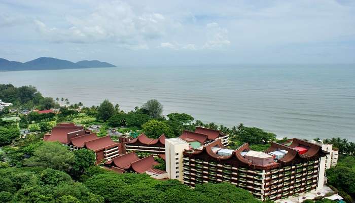 La vue magnifique de Plage Batu Ferringhi