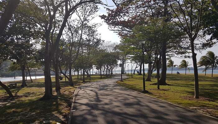 Promenade côtière de Changi Point, C’est l’une des meilleurs endroits à visiter à Singapour pour une lune de miel