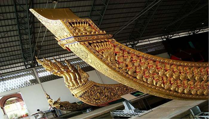 Royal Barges National Museum is a must visit destination near Khlong Lat Mayom Floating Market. 