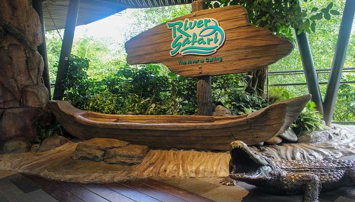 Safari fluvial, C’est l’une des meilleurs attractions touristiques de Singapour