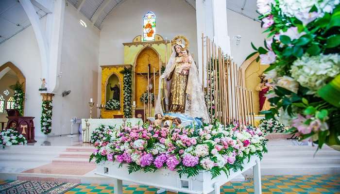 St. Mary’s Church is one of the famous places to visit near the Colombo Dutch Museum