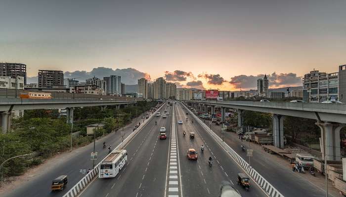 A gorgeous view of Thane